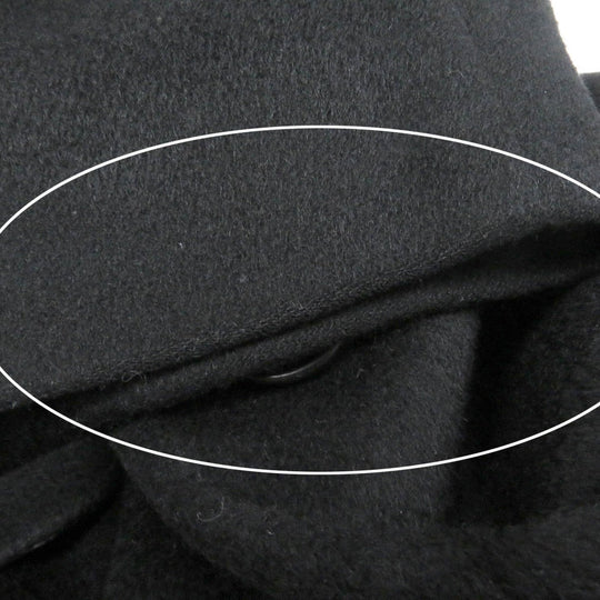 ARMANI COLLEZIONI coat cashmere black mens 44 Used Authentic