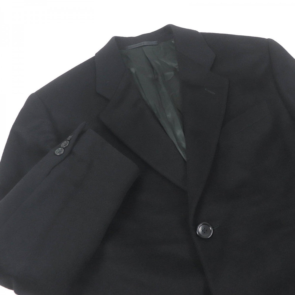 ARMANI COLLEZIONI coat cashmere black mens 44 Used Authentic