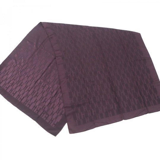 HERMES Stall Main: 75% silk, Main: 25% wool Bordeaux Gran Ash mens Used Authentic