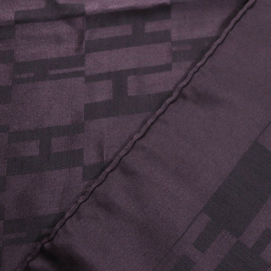 HERMES Stall Main: 75% silk, Main: 25% wool Bordeaux Gran Ash mens Used Authentic