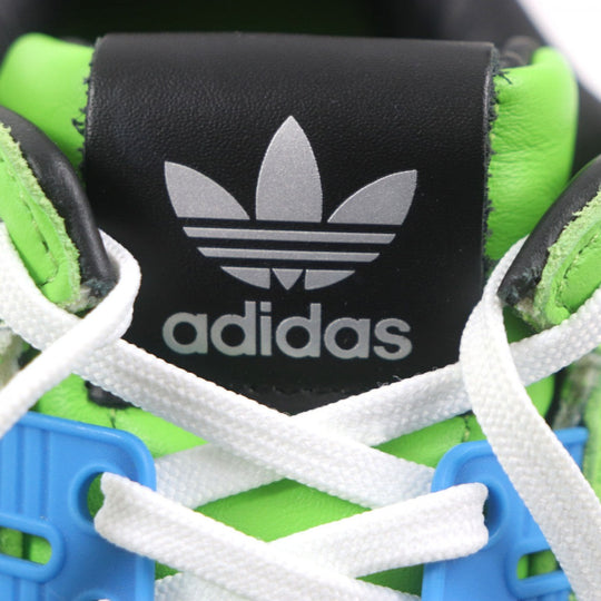 adidas sneakers GW3358 Main: Leather Green blue white ZX 8000 Ninja mens 44 1/2 Used Authentic