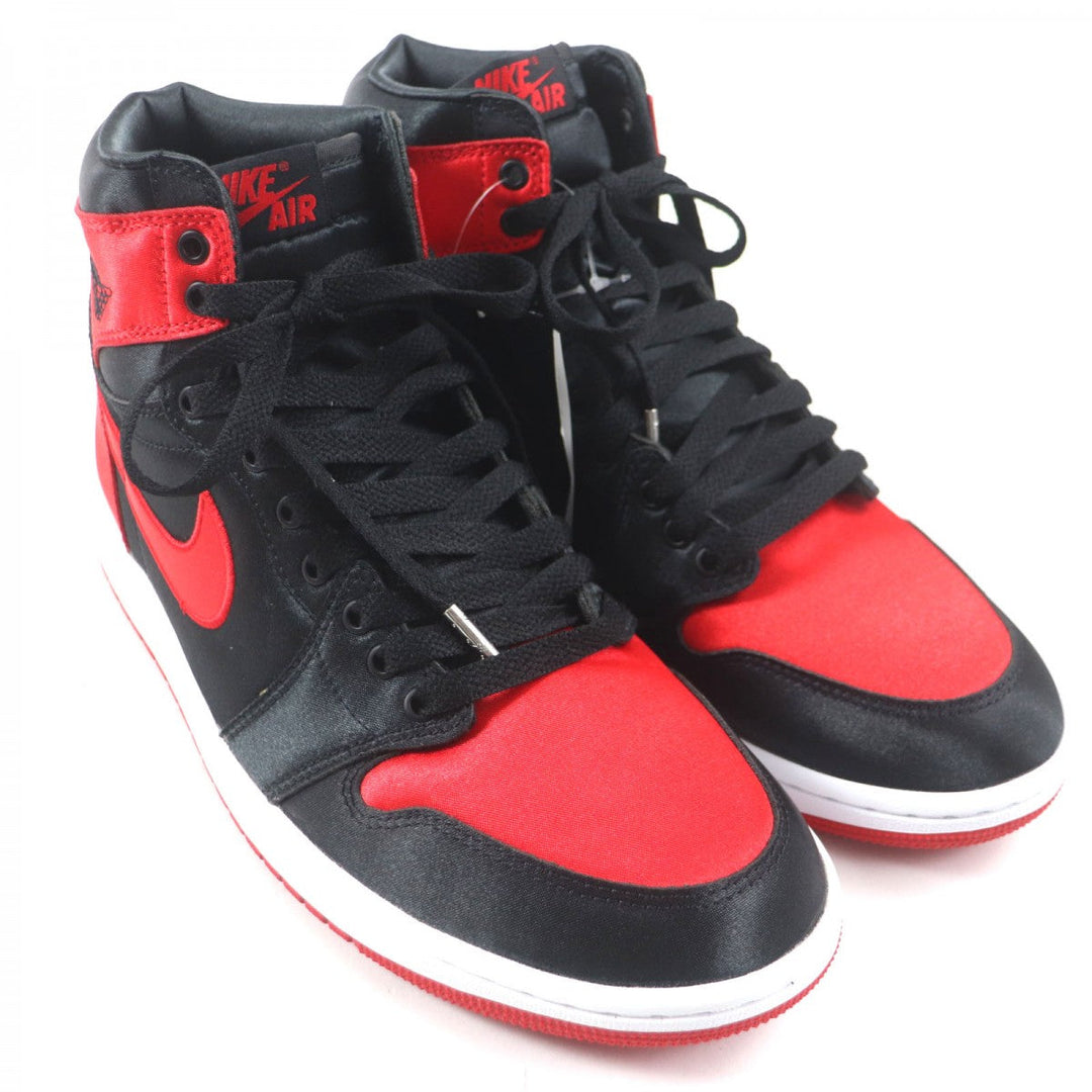 NIKE High cut sneakers FD4810-061 Main�FSatin Black red WMNS AIR JORDAN 1 RETRO HI OG Women's Air Jordan 1 Retro High OG mens 26.5 Used Authentic