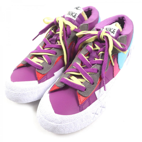 NIKE sneakers DM7901-500 Main: Leather, Main: Suede leather PURPLE DUSK BLAZER LOW mens 42.5 Used Authentic