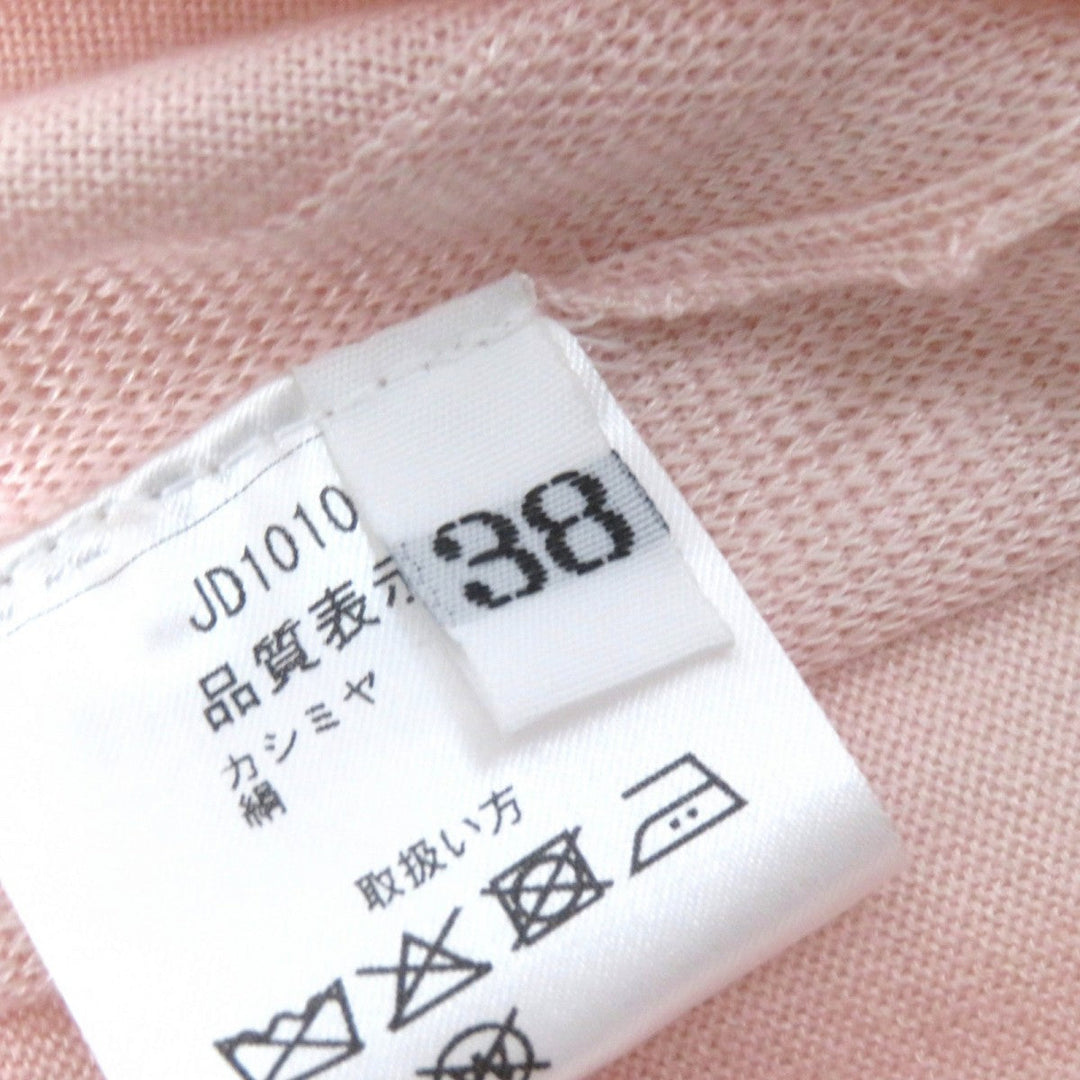 CRUCIANI cardigan JD1010 Main: 70% cashmere, Main: 30% silk Light pink Women 38 Used Authentic
