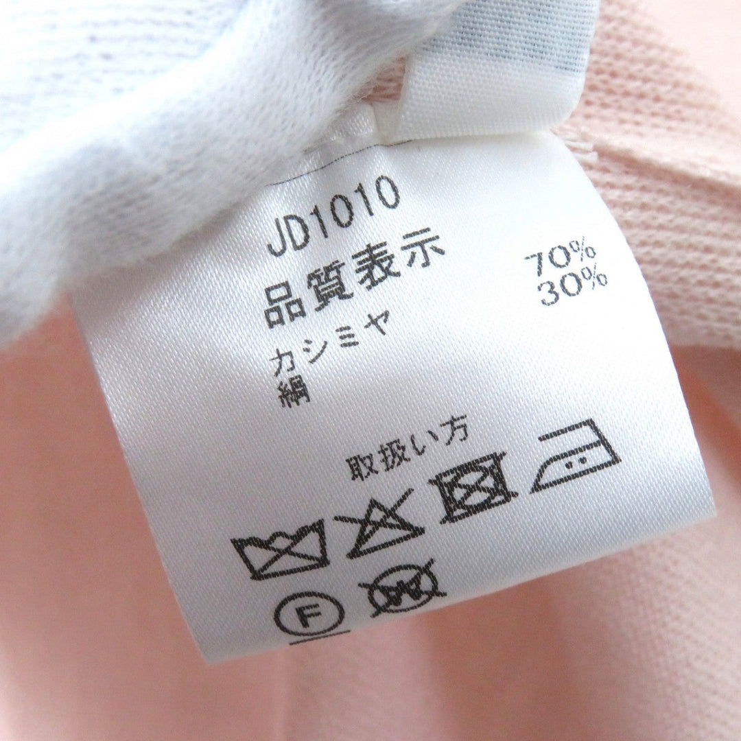 CRUCIANI cardigan JD1010 Main: 70% cashmere, Main: 30% silk Light pink Women 38 Used Authentic