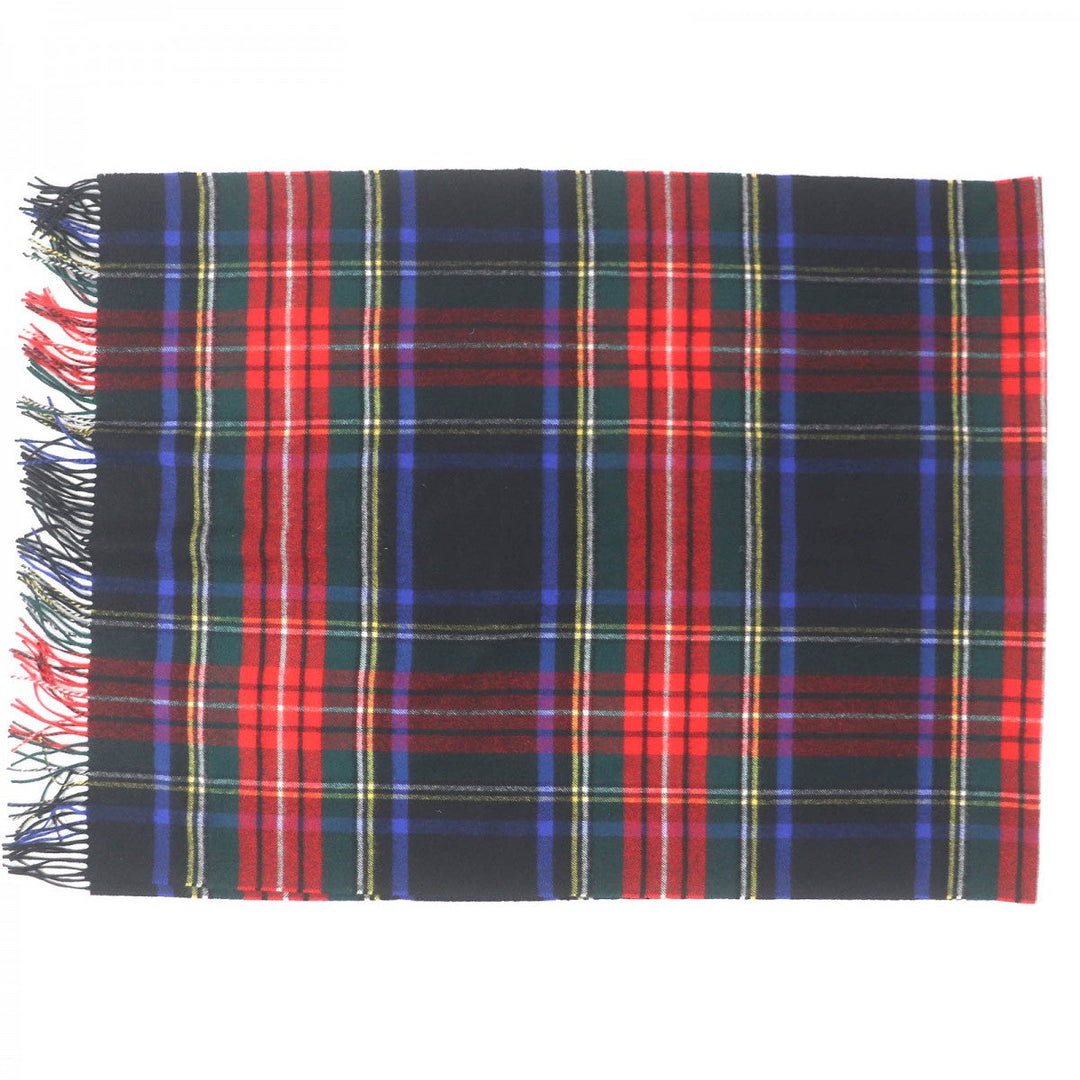 Johnstons of Elgin Scarf Main: 100% cashmere Black type mens Used Authentic