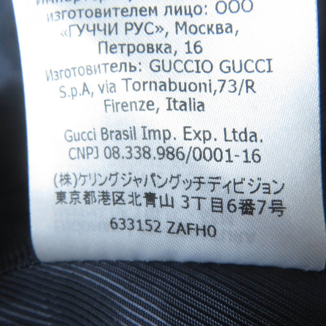 GUCCI A line coat 633152 Main: 80% wool, Main: 20% mohair, Main: 98% cotton, Main: 2% polyurethane, Lining: 100% rayon Purple type Women 36 Used Authentic