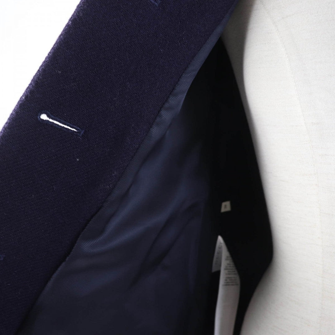 GUCCI A line coat 633152 Main: 80% wool, Main: 20% mohair, Main: 98% cotton, Main: 2% polyurethane, Lining: 100% rayon Purple type Women 36 Used Authentic