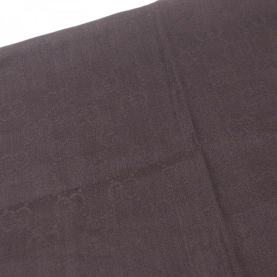 GUCCI Scarf 165904 Main: 70% wool, Main: 30% silk Brown mens Used Authentic