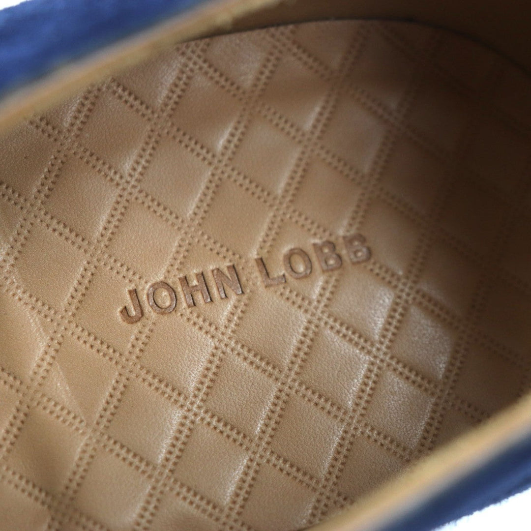 John Lobb Leather shoes Main: Suede leather Navy William mens 7 Used Authentic