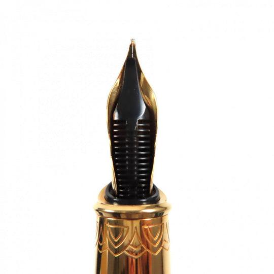 Dupont fountain pen Pen tip: 18K gold Limited Edition Pharaoh mens Used Authentic