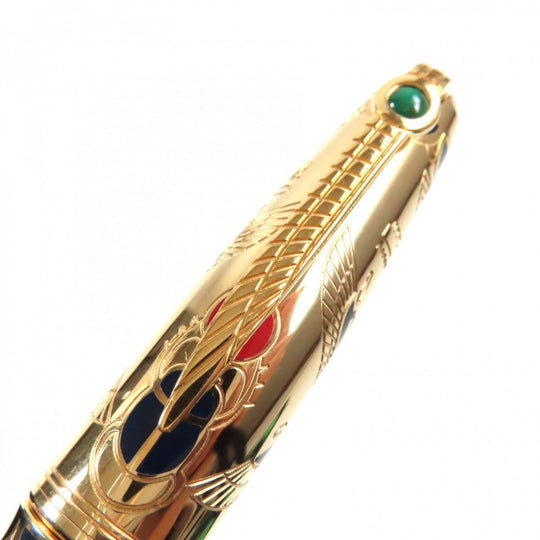 Dupont fountain pen Pen tip: 18K gold Limited Edition Pharaoh mens Used Authentic
