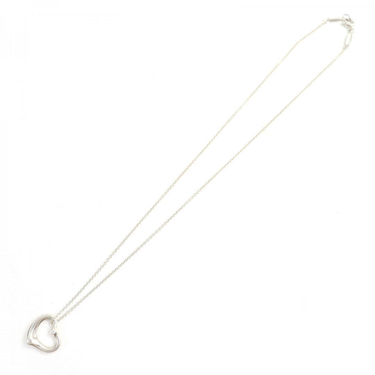 TIFFANY&Co. Necklace Ag925 Silver El Saperetti Open Heart Pendant