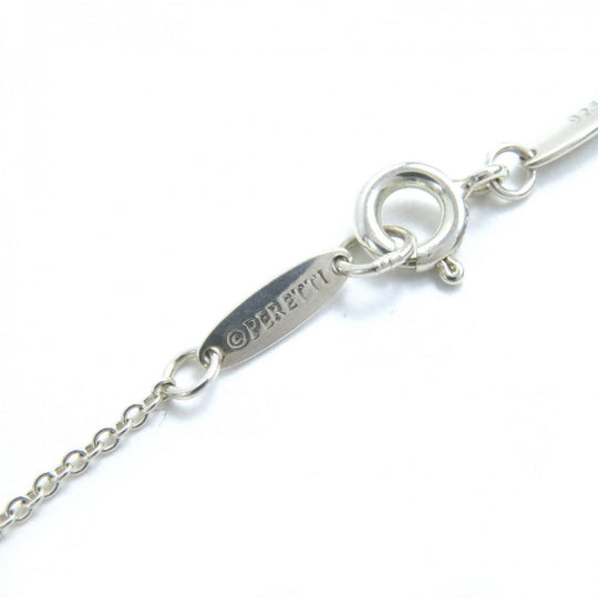 TIFFANY&Co. Necklace Ag925 Silver El Saperetti Open Heart Pendant