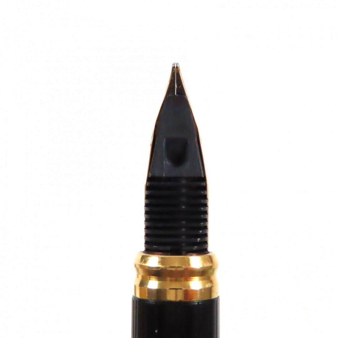 Dupont fountain pen Pen tip: 18K Dark brown gold Montparnasse mens Used Authentic