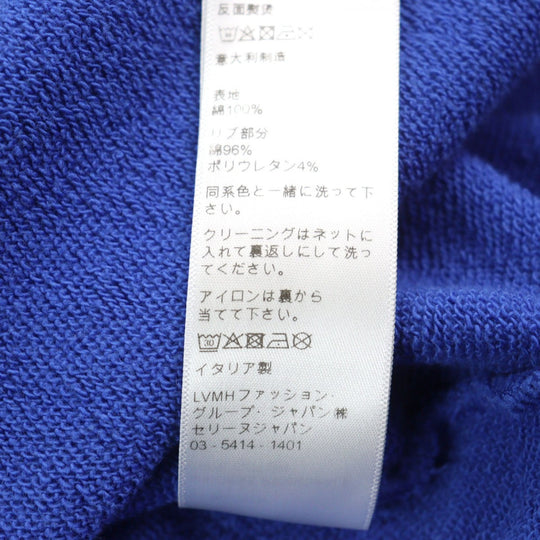 CELINE Hoodie 2Y499052H Outer: 100% cotton, part: 96% cotton, part: 4% polyurethane Blue white mens L Used Authentic