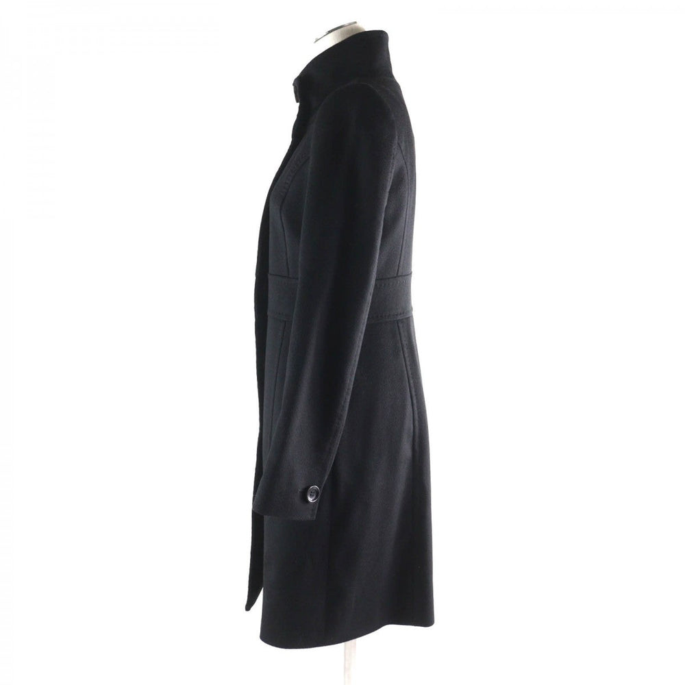 BURBERRY BLACK LABEL coat FNE14-945-09 Outer: 100% cashmere, Lining: 100% cupra black Women 38 Used Authentic