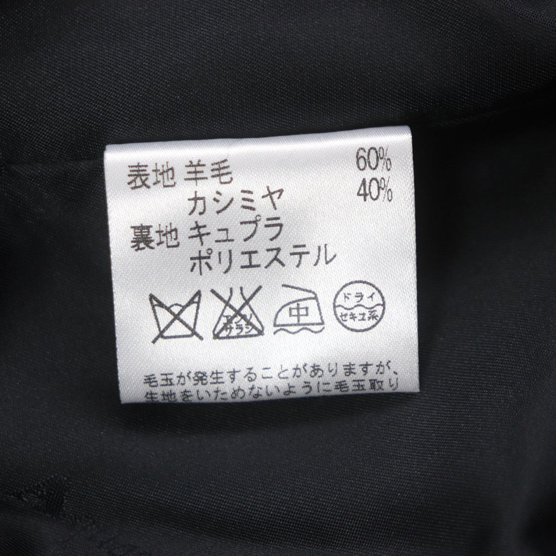 Aquascutum coat wool Navy mens M Used Authentic