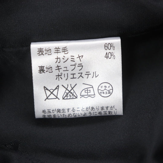 Aquascutum coat wool Navy mens M Used Authentic