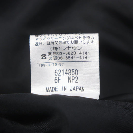 Aquascutum coat wool Navy mens M Used Authentic