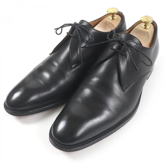 HERMES Dress shoes leather black 41.5