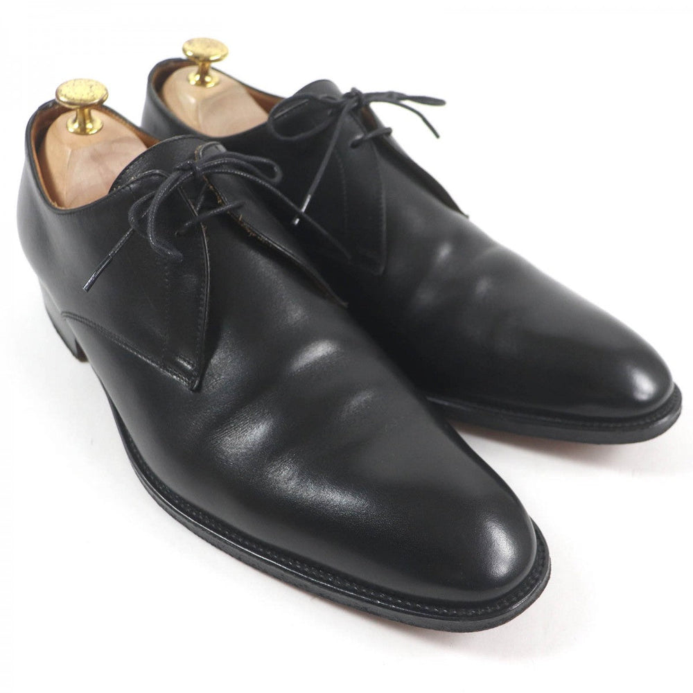 HERMES Dress shoes leather black 41.5