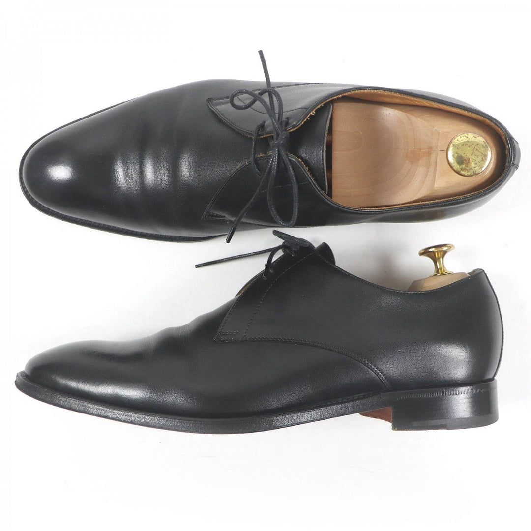 HERMES Dress shoes leather black 41.5