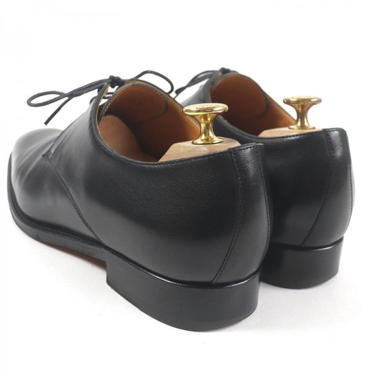 HERMES Dress shoes leather black 41.5