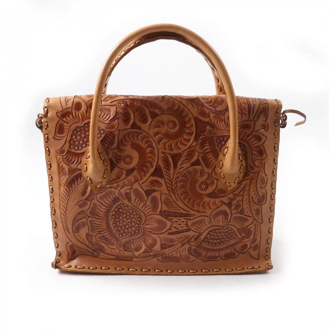 GRACE CONTINENTAL Handbag Cowhide beige