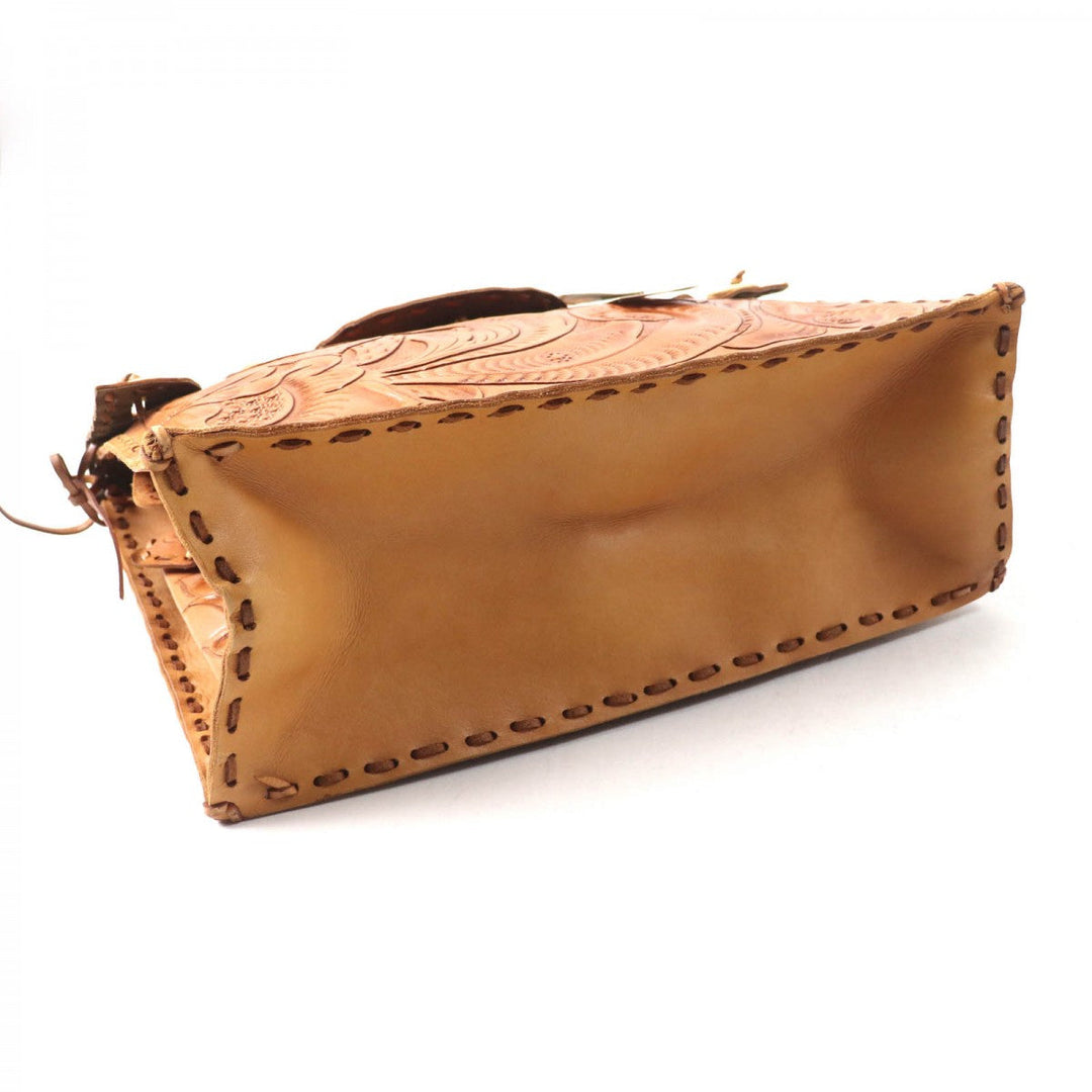 GRACE CONTINENTAL Handbag Cowhide beige