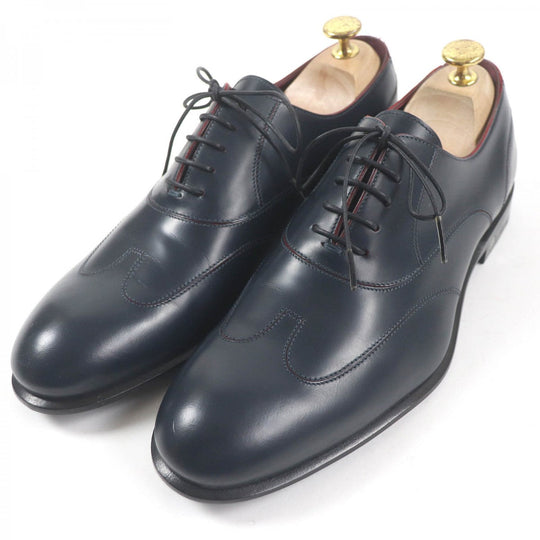 LOUIS VUITTON Dress shoes Main: Leather Dark navy mens 6.5 Used Authentic