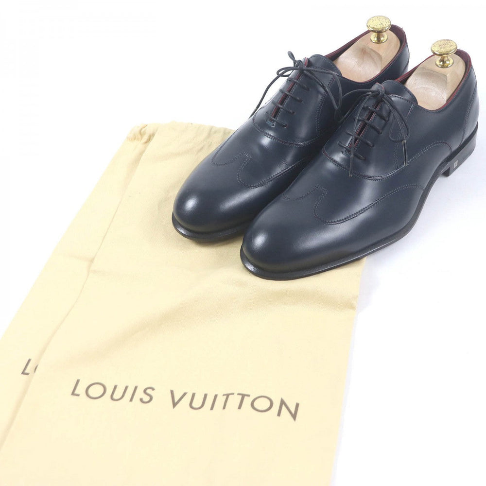 LOUIS VUITTON Dress shoes Main: Leather Dark navy mens 6.5 Used Authentic