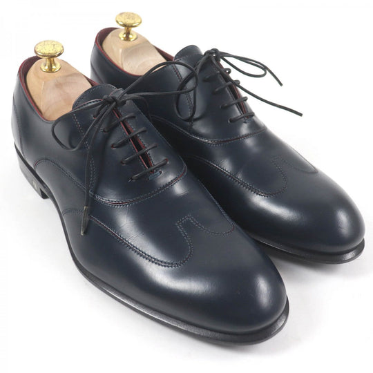LOUIS VUITTON Dress shoes Main: Leather Dark navy mens 6.5 Used Authentic