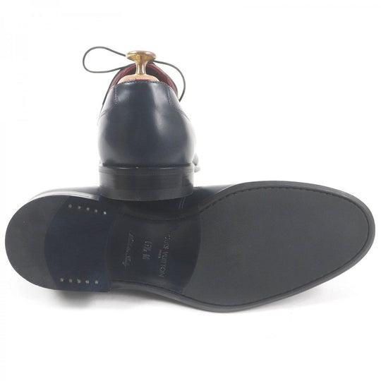 LOUIS VUITTON Dress shoes Main: Leather Dark navy mens 6.5 Used Authentic