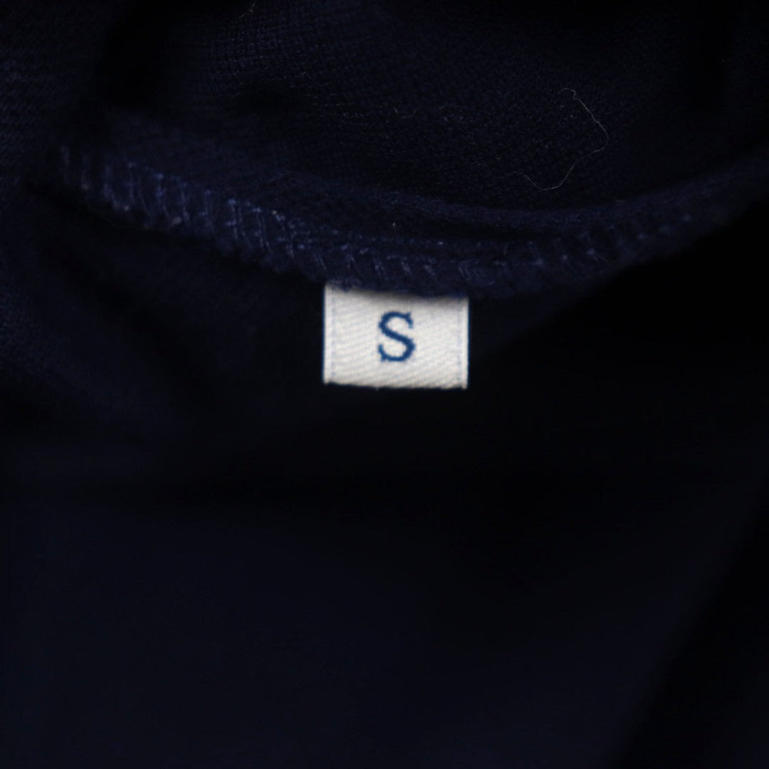 MONCLER Short sleeve polo shirt cotton Navy S