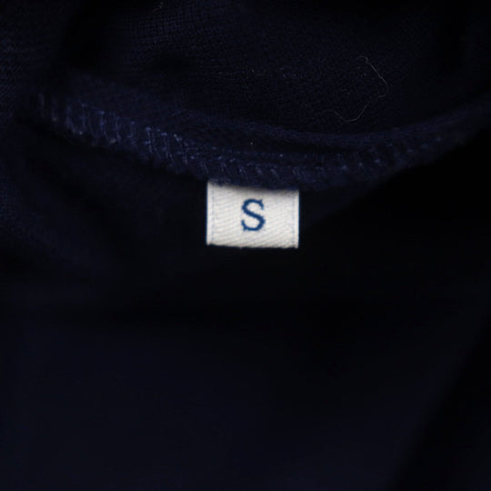 MONCLER Short sleeve polo shirt cotton Navy S
