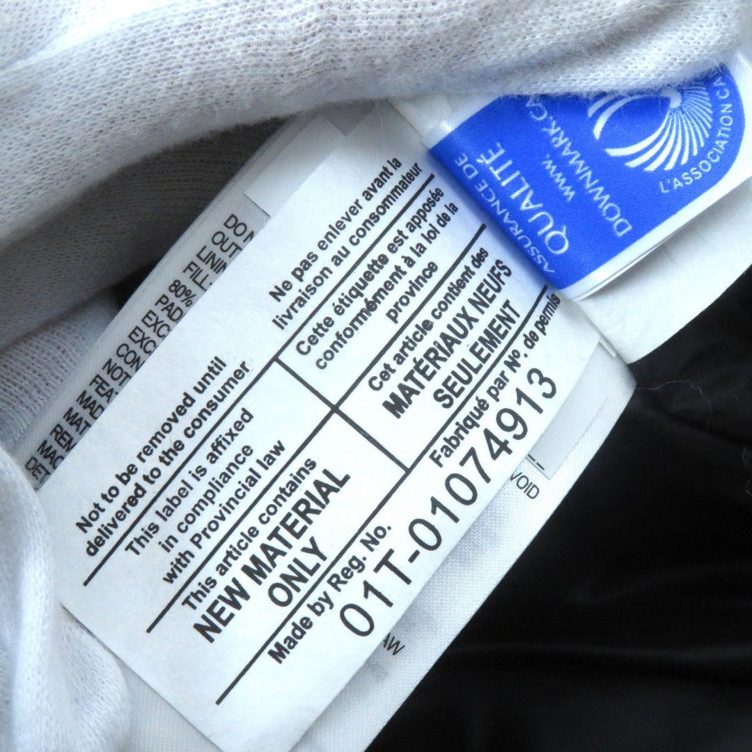 CANADA GOOSE down coat 2574L Outer: 100% polyester, Lining: 100% polyester, Part: 86% polyester, Part: 14% polyurethane, Filling: 80% down black Elrose Parka Elrose Hoodie Women S Used Authentic