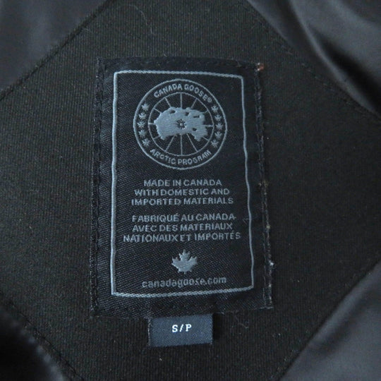 CANADA GOOSE down coat 2574L Outer: 100% polyester, Lining: 100% polyester, Part: 86% polyester, Part: 14% polyurethane, Filling: 80% down black Elrose Parka Elrose Hoodie Women S Used Authentic