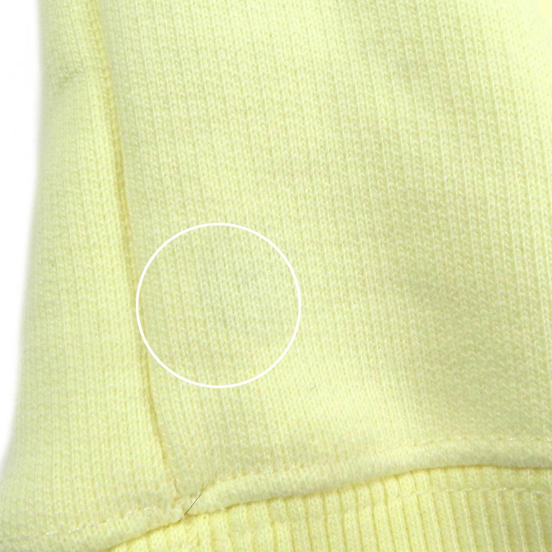 AMI Paris Hoodie E22USW202 cotton Pastel yellow mens XS Used Authentic