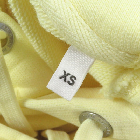 AMI Paris Hoodie E22USW202 cotton Pastel yellow mens XS Used Authentic