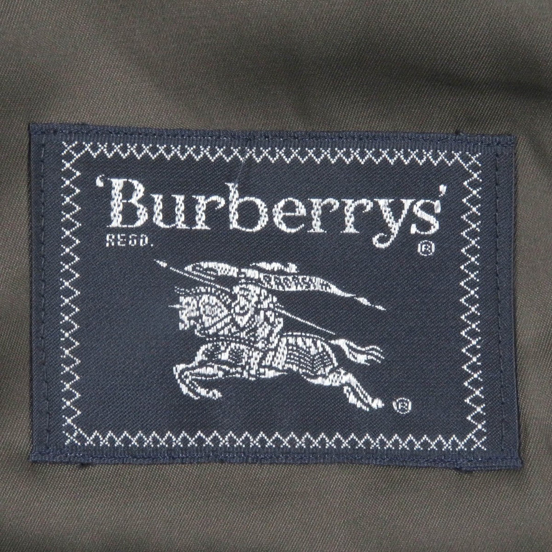 BURBERRY tailored jacket Outer: 80% wool, Outer: 20% angora, Lining: polyester, Lining: cupra, Sleeve lining: cupra gray mens 98-88-175 Used Authentic