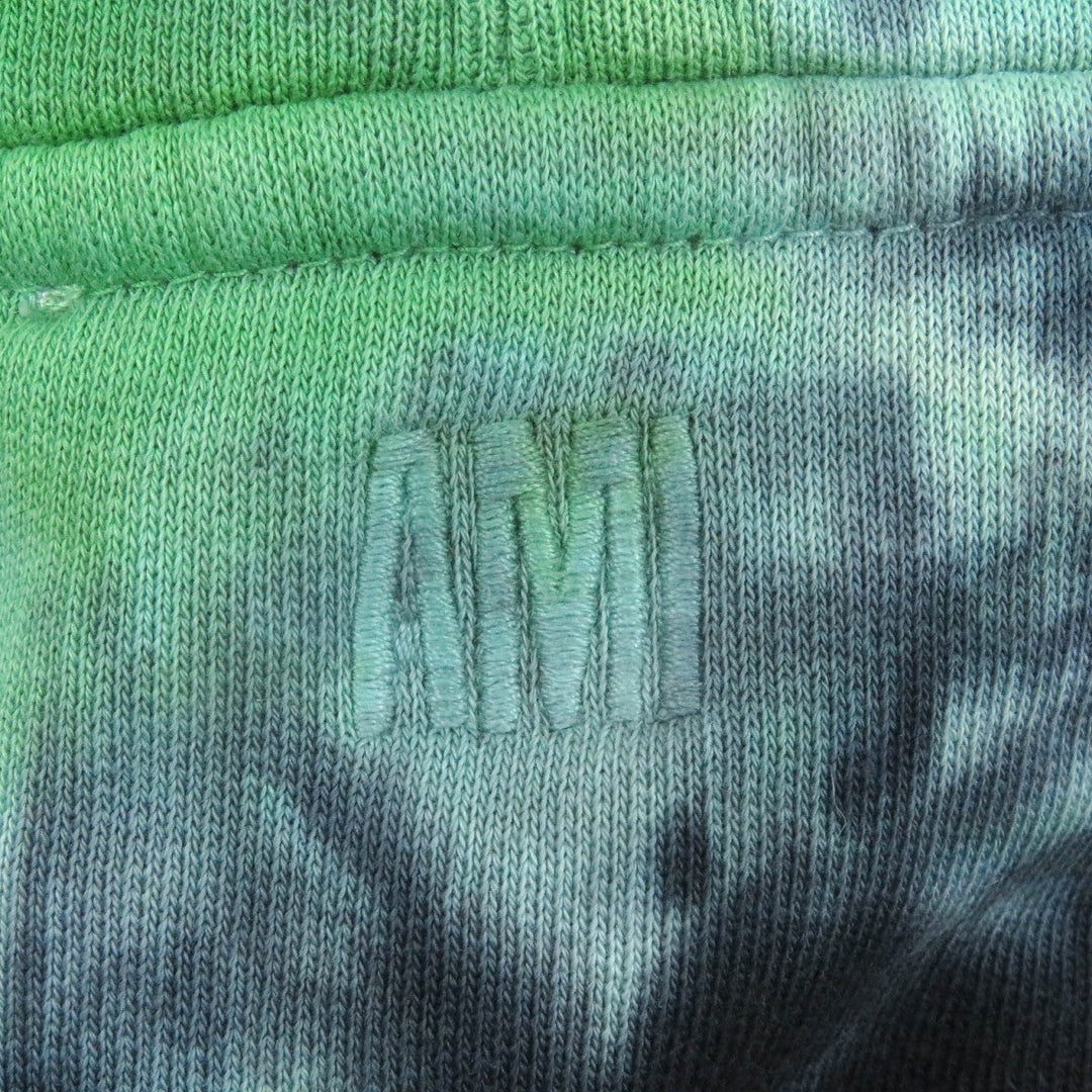 AMI Paris Hoodie E22USW208 cotton Bi-color mens XL Used Authentic