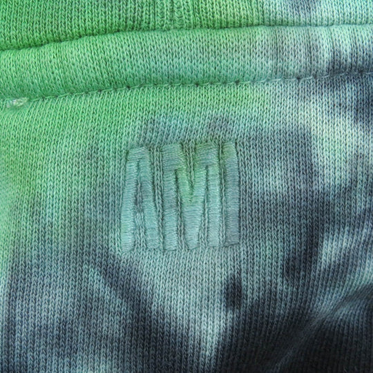 AMI Paris Hoodie E22USW208 cotton Bi-color mens XL Used Authentic
