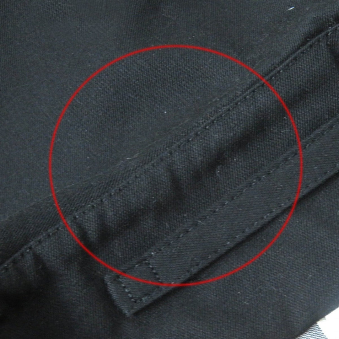 BURBERRY coat 8018746 Outer: 100% cotton, Lining: 100% cotton black Women 38 Used Authentic
