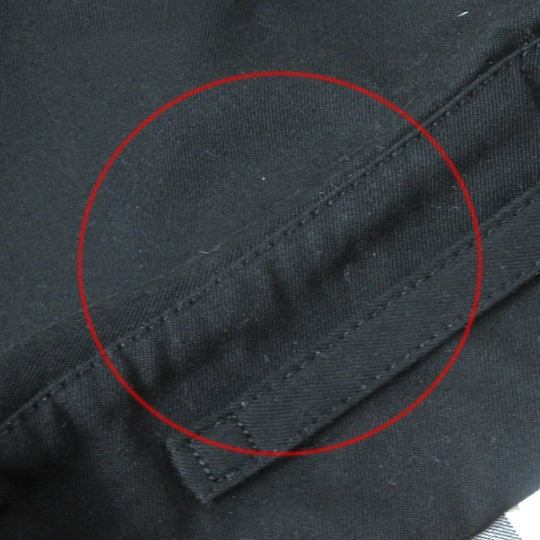 BURBERRY coat 8018746 Outer: 100% cotton, Lining: 100% cotton black Women 38 Used Authentic