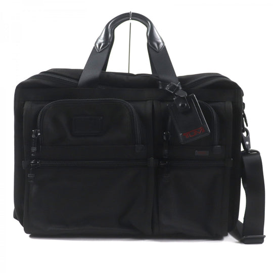 TUMI Briefcase 26160DH Nylon black Alpha Large Expandable Organizer PC