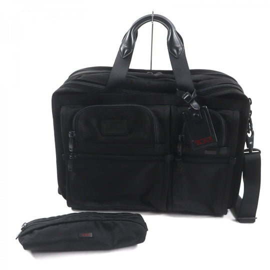TUMI Briefcase 26160DH Nylon black Alpha Large Expandable Organizer PC