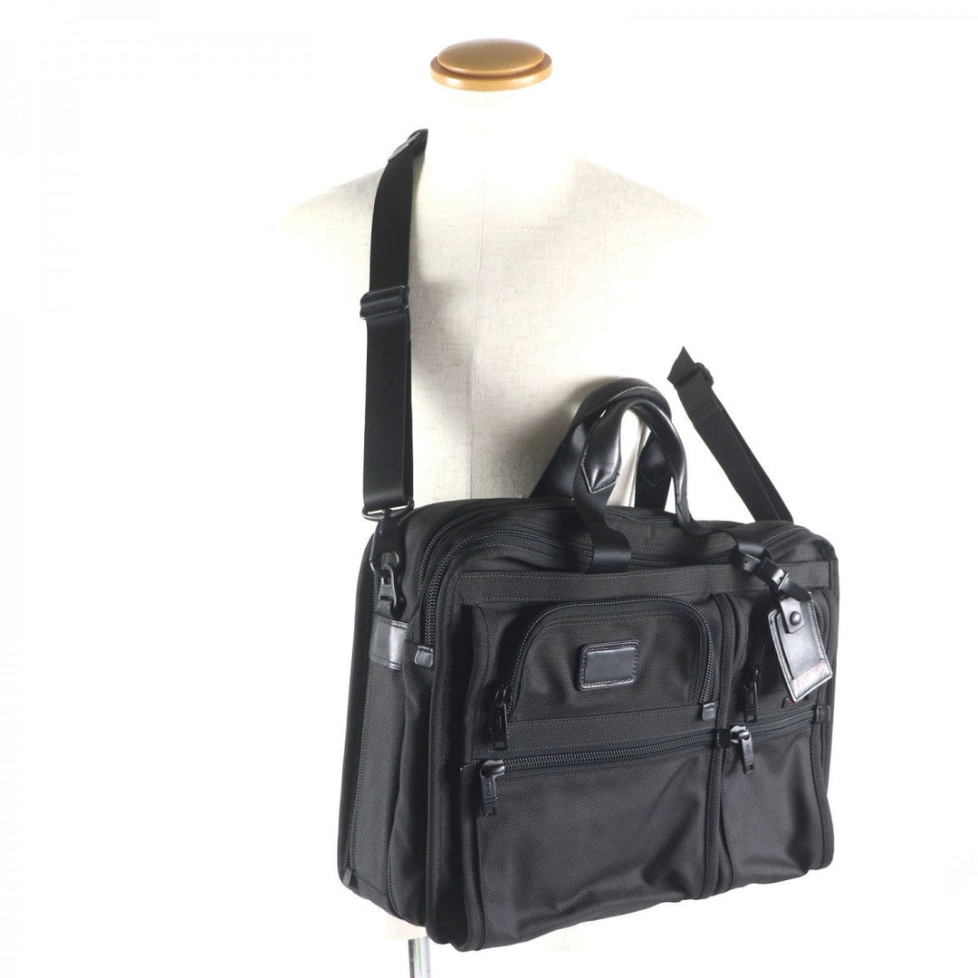 TUMI Briefcase 26160DH Nylon black Alpha Large Expandable Organizer PC