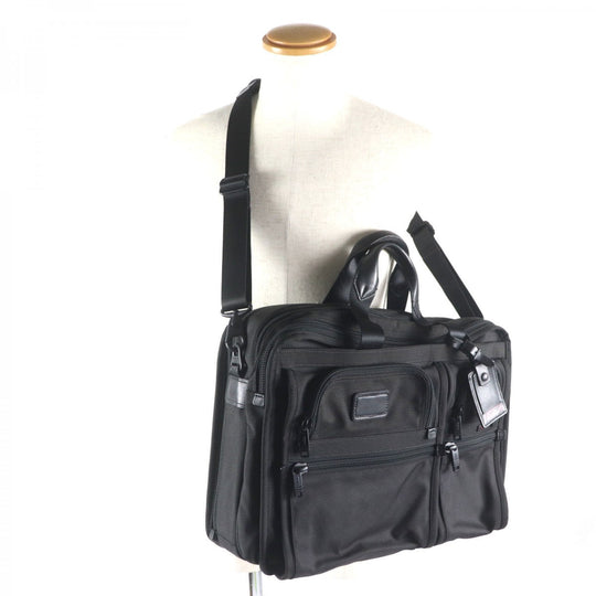 TUMI Briefcase 26160DH Nylon black Alpha Large Expandable Organizer PC