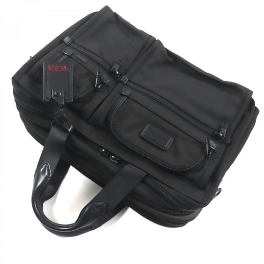 TUMI Briefcase 26160DH Nylon black Alpha Large Expandable Organizer PC